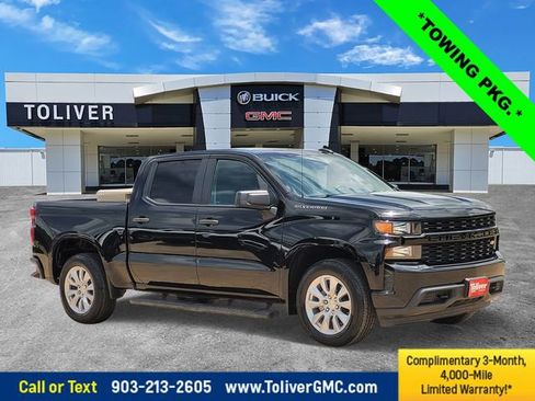 Used 2021 Chevrolet Silverado 1500 Custom RWD image 1