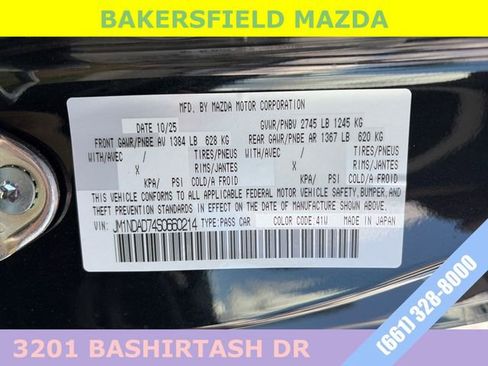 New 2025 MAZDA MX-5 Miata Grand Touring image 21