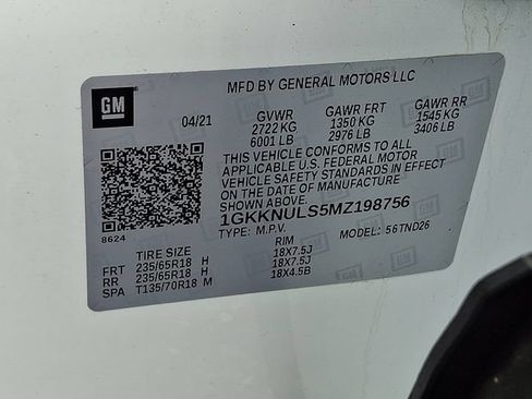 Certified 2021 GMC Acadia SLT w/ Preferred Package AWD/4WD image 29