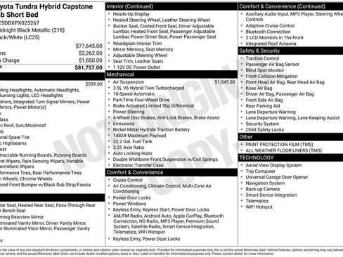 Used 2023 Toyota Tundra Capstone image 2