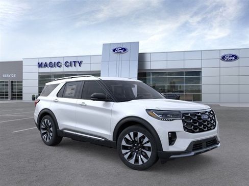 New 2026 Ford Explorer Platinum w/ LUX Leather Package AWD/4WD image 7