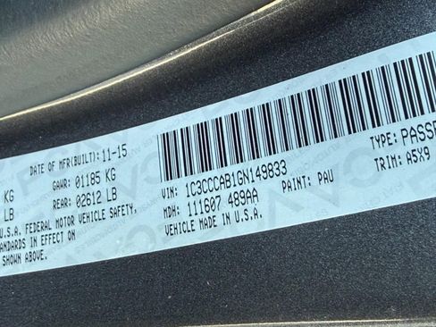 Used 2016 Chrysler 200 Limited image 24