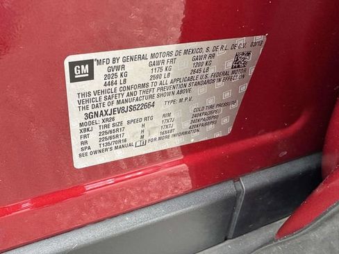 Used 2018 Chevrolet Equinox LT w/ Sun & Infotainment Package image 32