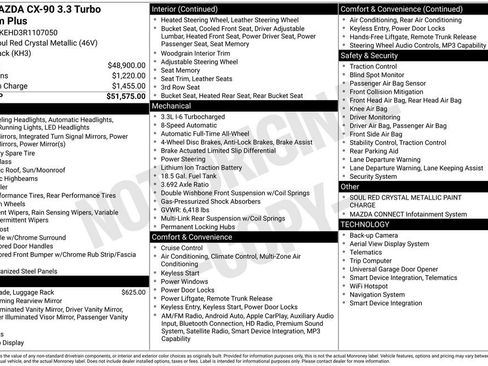 Certified 2024 MAZDA CX-90 3.3 Turbo w/ Premium Plus Pkg AWD/4WD image 42
