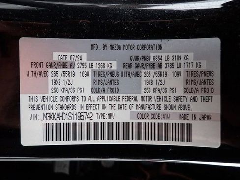 Used 2025 MAZDA CX-90 3.3 Turbo w/ Select Package image 22