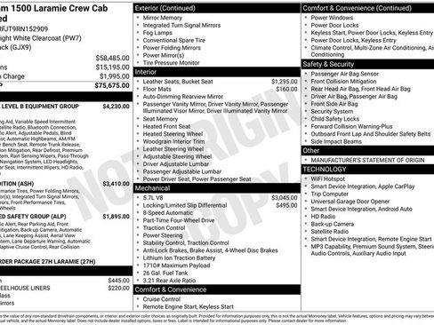 Used 2024 RAM 1500 Laramie AWD/4WD image 6