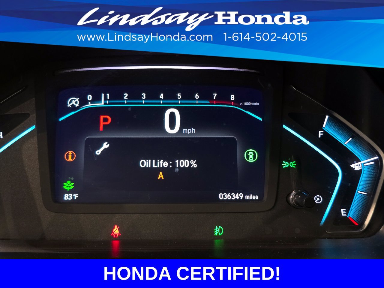 Certified 2024 Honda Odyssey EX-L image 14