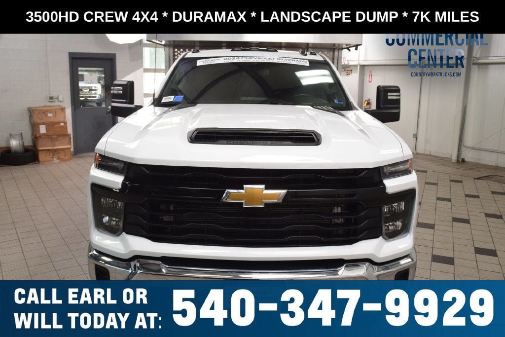 Used 2024 Chevrolet Silverado 3500 W/T w/ WT Convenience Package AWD/4WD image 2
