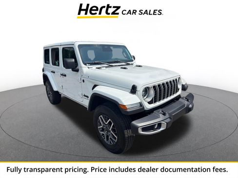 Used 2025 Jeep Wrangler Unlimited Sahara AWD/4WD image 1