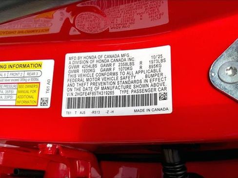 New 2026 Honda Civic Sport Touring image 20