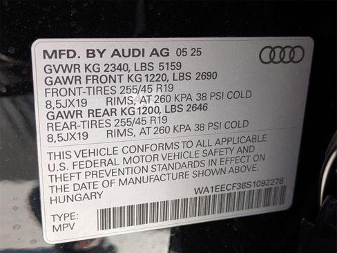 New 2025 Audi Q3 2.0T Premium Plus image 17