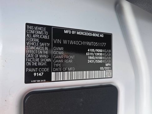 Used 2021 Mercedes-Benz Sprinter 2500 image 22