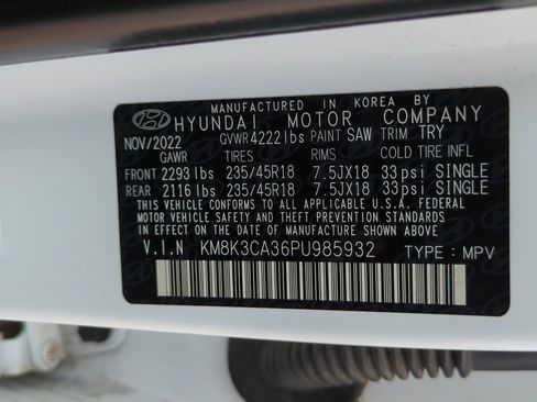 Used 2023 Hyundai Kona N Line AWD/4WD image 34