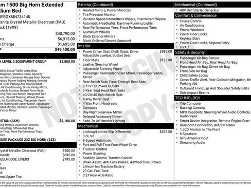 Used 2021 RAM 1500 Big Horn AWD/4WD image 6