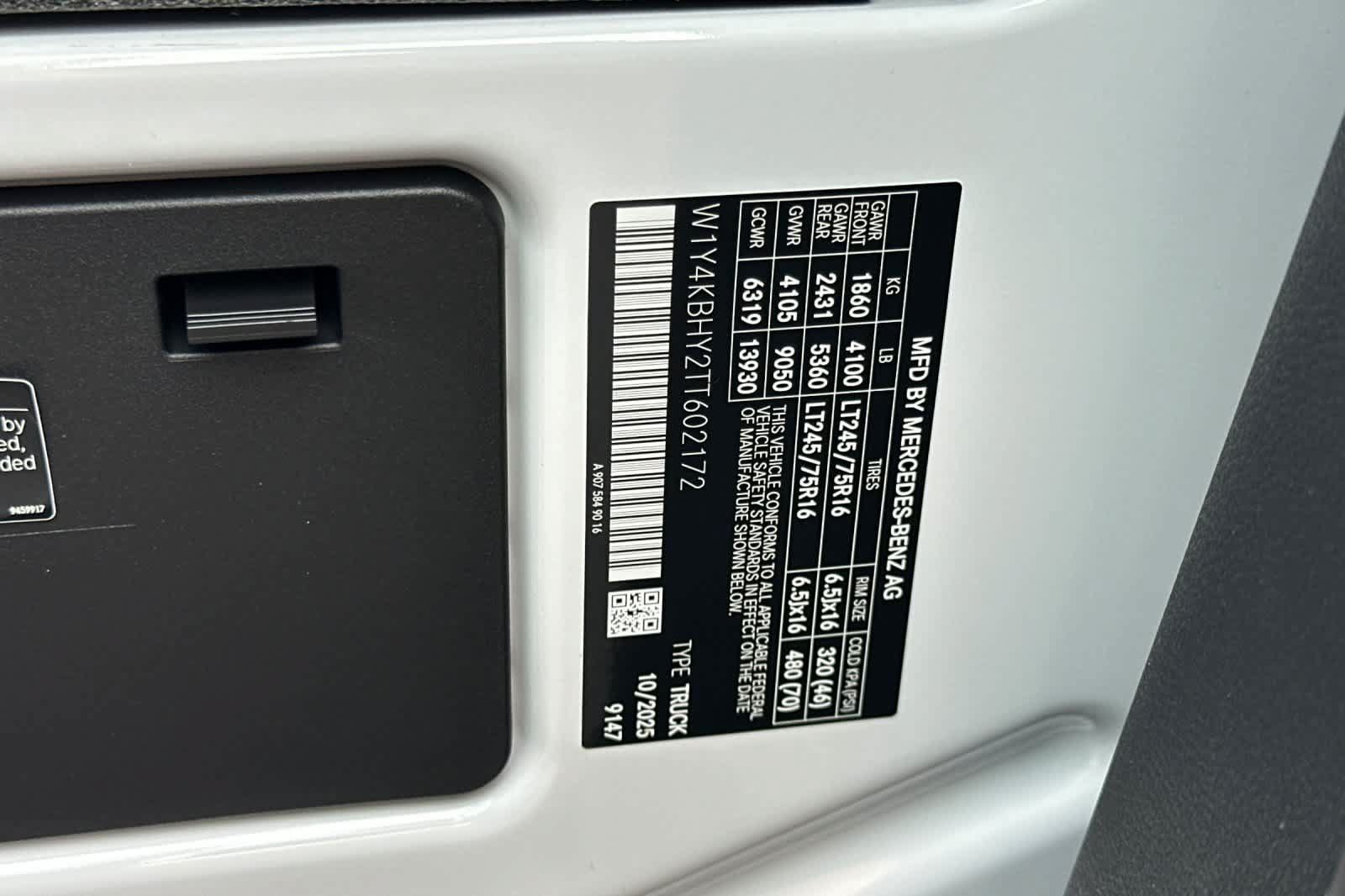 New 2026 Mercedes-Benz Sprinter 2500 image 25
