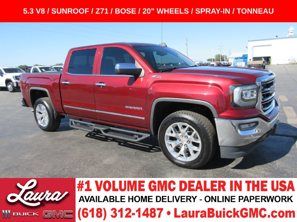 Used 2016 GMC Sierra 1500 SLT w/ SLT Premium Package AWD/4WD image 1