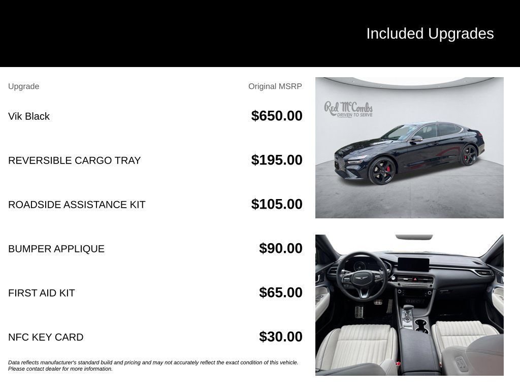 Used 2026 Genesis G70 3.3T Sport Prestige RWD image 5