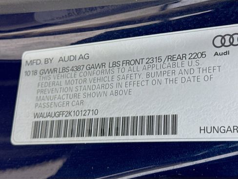 Used 2019 Audi A3 2.0T Premium w/ Convenience Package image 33