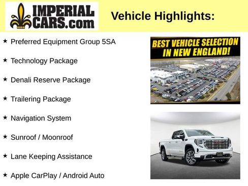 Used 2023 GMC Sierra 1500 Denali w/ Denali Reserve Package AWD/4WD image 8