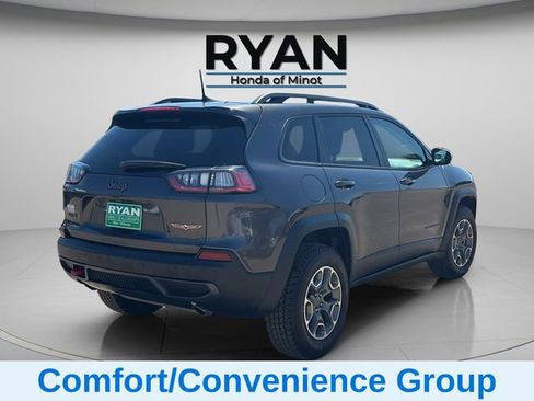 Used 2021 Jeep Cherokee Trailhawk w/ Premium Leather Package AWD/4WD image 7