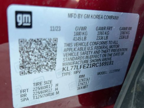 Certified 2024 Chevrolet Trax LS w/ LS Convenience Package image 19