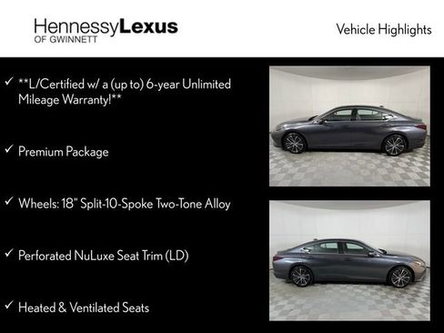 Used 2025 Lexus ES 350 w/ Premium Package image 12