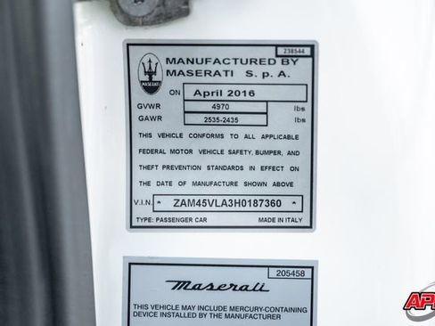 Used 2017 Maserati GranTurismo MC image 83