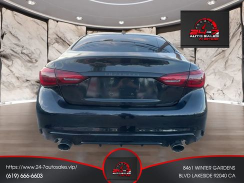 Used 2018 INFINITI Q50 Luxe w/ Essential Package (3.0T Luxe) image 4