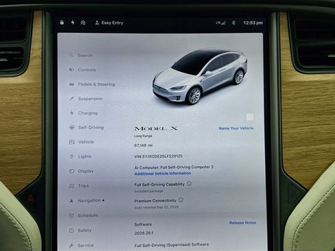 Used 2020 Tesla Model X Long Range AWD/4WD image 8