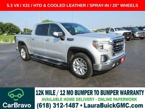 Certified 2021 GMC Sierra 1500 SLT w/ SLT Premium Package AWD/4WD image 1