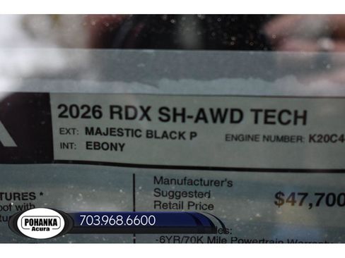 New 2026 Acura RDX w/ Technology Package image 37