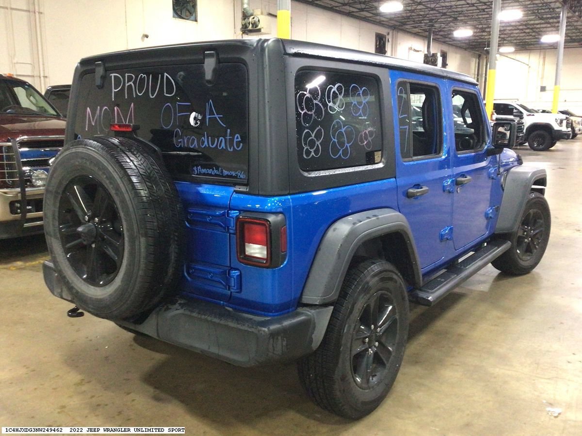 Used 2022 Jeep Wrangler Unlimited Sport AWD/4WD image 5
