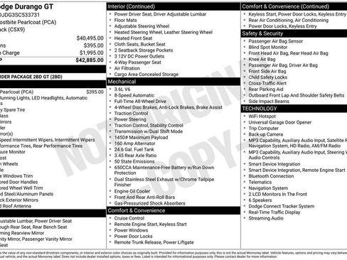 Used 2025 Dodge Durango GT AWD/4WD image 10