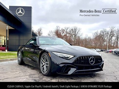Certified 2022 Mercedes-Benz SL 55 AMG 4MATIC image 1