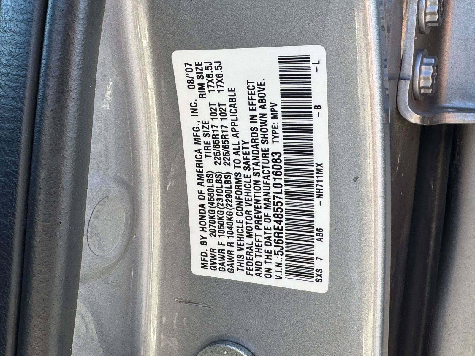 Used 2007 Honda CR-V EX image 24