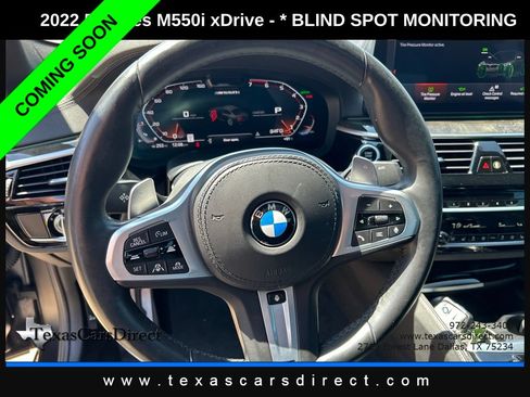 Used 2022 BMW M550i xDrive w/ Executive Package AWD/4WD image 8