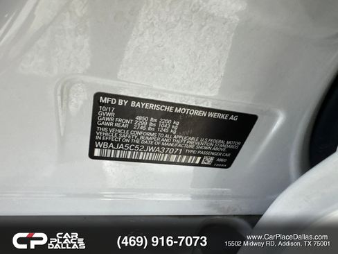 Used 2018 BMW 530i RWD image 43