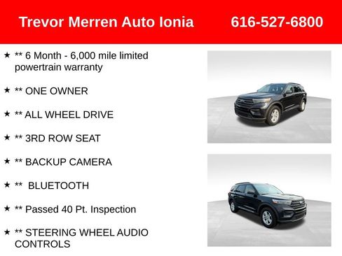 Used 2020 Ford Explorer XLT AWD/4WD image 7