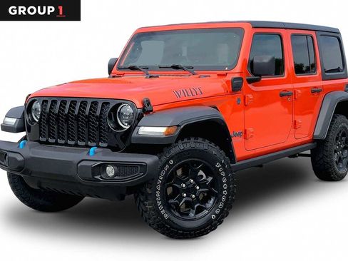 Certified 2023 Jeep Wrangler Unlimited w/ 8.4" Radio Group AWD/4WD image 1