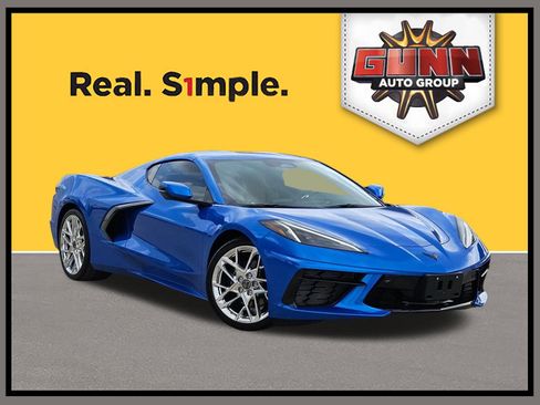 Certified 2024 Chevrolet Corvette Stingray Preferred Cpe RWD image 1