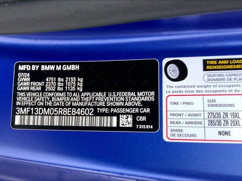 Used 2024 BMW M2 w/ Lighting Package RWD image 35