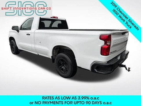 Used 2019 Chevrolet Silverado 1500 W/T w/ WT Convenience Package RWD image 4