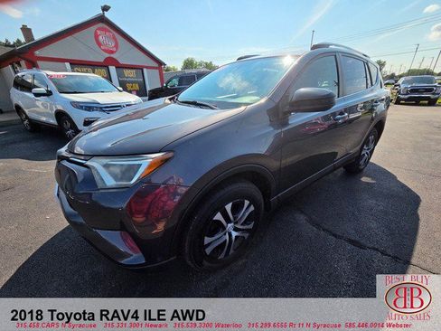 Used 2018 Toyota RAV4 LE w/ All Weather Liner Package AWD/4WD image 3