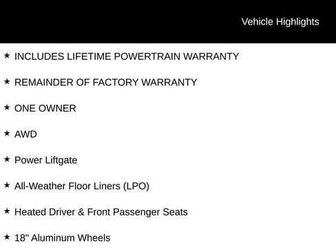 Used 2024 Chevrolet Equinox LT w/ LPO, Floor Liner Package AWD/4WD image 10