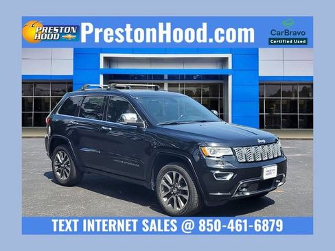 Used 2017 Jeep Grand Cherokee Overland AWD/4WD image 1