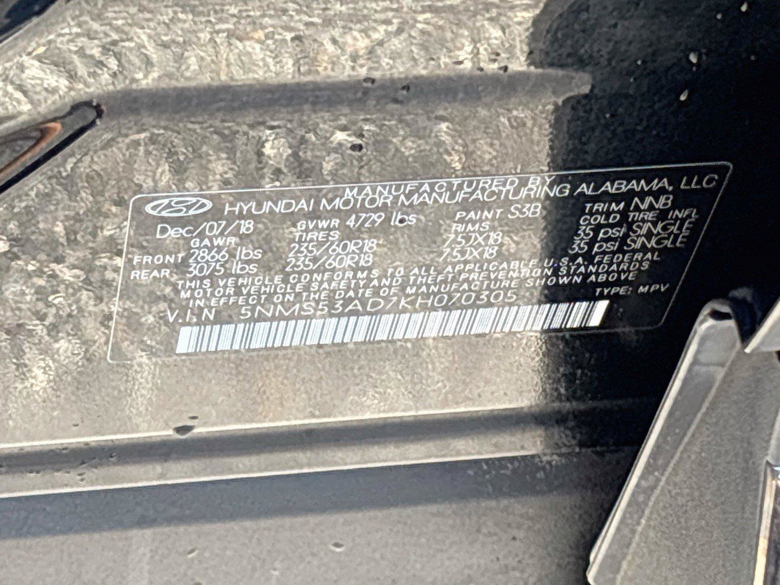Used 2019 Hyundai Santa Fe FWD image 34