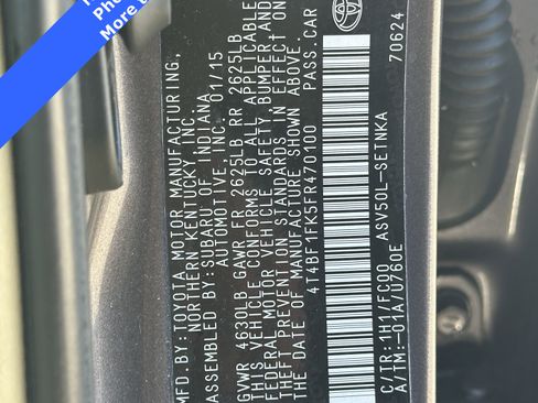 Used 2015 Toyota Camry LE image 29