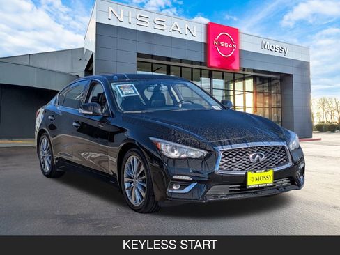 Used 2024 INFINITI Q50 Luxe w/ Cargo Package image 2