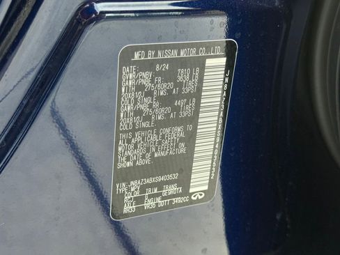 Used 2025 INFINITI QX80 Pure image 68