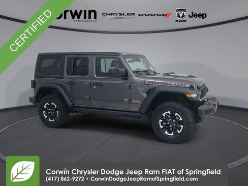 Certified 2026 Jeep Wrangler Unlimited Rubicon AWD/4WD image 1